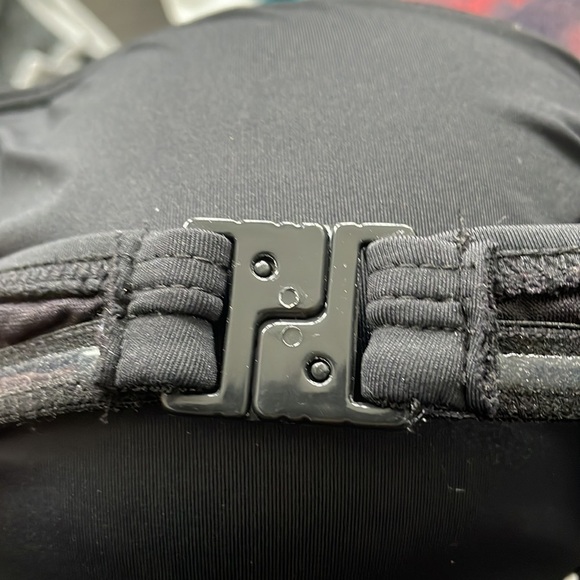 Sz10 AUS 14 Sea Level Bandeau Bikini set Black with Blk/wht Striped accent. VGUC - Picture 5 of 8